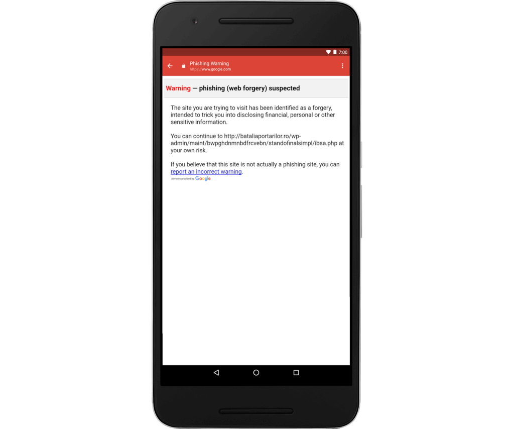 Safer Links in Gmail on Android