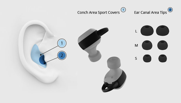 ARIA Ear Wings and Ear Tips