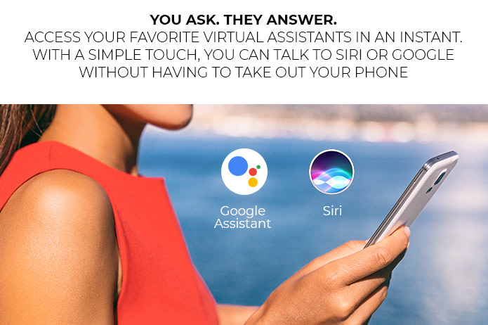 ARIA Google Assistant or SIRI compatible