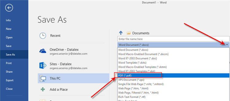 How to Save Word Document As PDF file format In Multiple Ways