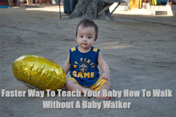 how to get baby to walk sooner